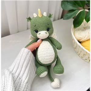 عروسک اژدها (بافتنی)