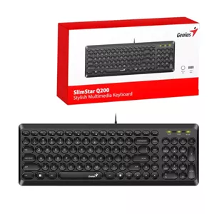 کیبورد جنیوس SlimStar Q200 کد 5140 - 7392