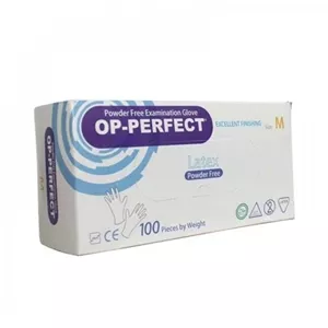 دستکش لاتکس اپی پرفکت مدیوم M کارتن 10 بسته 100 عددی بصورت عمده 