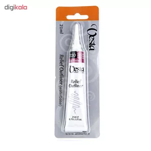خمیر دورگیر وستا مدل Rose Violet 220 حجم 21 میلی لیتر SMC