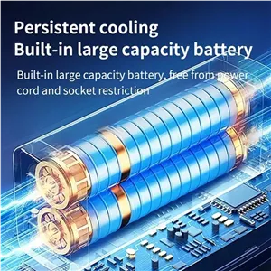 پنکه شارژی مدل L7 USB Type-C ظرفیت 500 میلیلیتر وزن 688 گرم ابعاد 214×164×114 mm