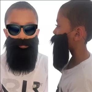 ریش و سبیل مصنوعی.سایز کوچک .اسباب بازی و سرگرمی و نقش آفرینی و نمایش خانگی. مناسب نمایش شب یلدا