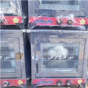 تنور گازی خانگی گالوانیزه(نیمه استیل)بزرگ دوسینی (پس کرایه) 