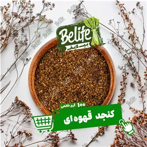 کنجد قهوه ایی تمیز  100 گرم