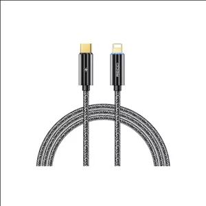 کابل Type-C به Lightning با فناوری PD 20W رسی مدل RS03CL طول 1 متر با گارانتی 18 ماهه