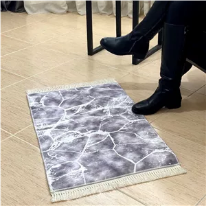 پادری مدرن جنس مخمل هازان تُرک با زیره استپ دار ضد پرز و ضد سُر در ابعاد دلخواه (پس کرایه) 