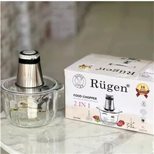 خردکن چهار لیتر روگن ساخت آلمان حک شده روی موتور  با ضمانت نامه روگن سرویس و 6 تیغه مسی اضافه  ru-2340