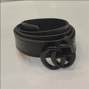 کمربند چرم  زنانه مشکی تهیه شده از چرم گاوی اصل بسیار شیک و کاربردی