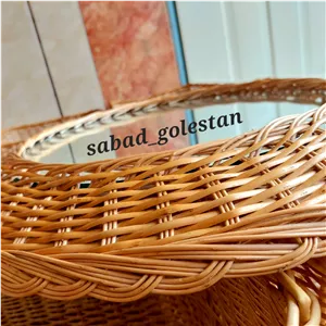 آینه گرد حصیری منحنی