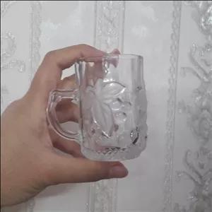 فنجان نعلبکی بلوری 1 دست