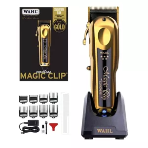 ماشین اصلاح وال-مجیک کلیپ کردلس  گلد Magic Clip Cordless Gold  ویژگی محصول  دارای فناوری تیغه کرانچ