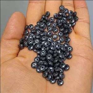 مهره حدید مهره سنگ حدید تراش واشری دو طرف سوراخ سنگ اصل و طبیعی سرشار از خواص قیمت برای یک عدد درج شده 