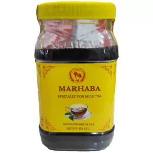 چای مخصوص شیرچای برند مرحبا چای ریز درجه یک کنیا 450گرم