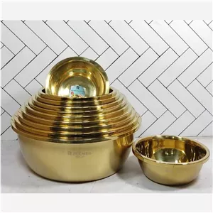 سرویس لگن 11پارچه لبه دار طلایی زومبا zb