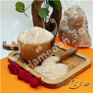 کنجد سفید تمیز یک سیر
