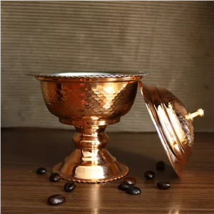 قندان مسی طرح تک پایه کد ZH177 HEJ