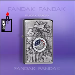 فندک Zippo مدل Joined Forces کد 24457