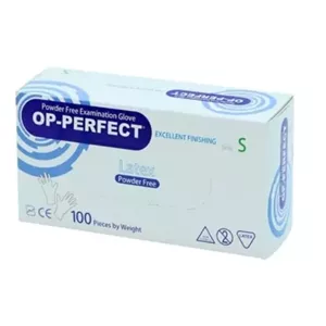 دستکش لاتکس اوپی پرفکت سایز اسمال 100 عددی