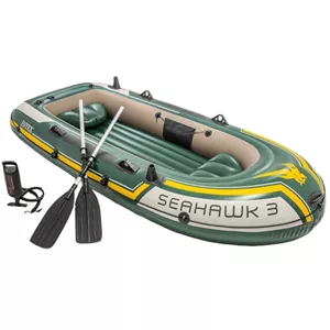 قایق بادی 3 نفره اینتکس مدل سهاک(SEAHAWK)68380 (ارسال پس کرایه)