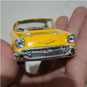 ماکت شورولت بل ایر 1957 زرد اکت 