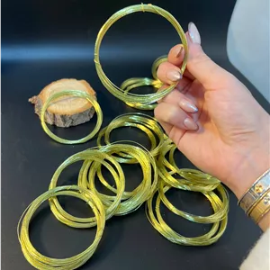 سیم گلسازی نازک طلایی