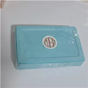 پایه صابون رنگی ابی 500 گرمی 