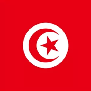 پرچم کشور  تونس