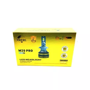 هدلایت لامپ خودرو تک پرو مدل M20 PRO پایه H7 بسته دو عددی