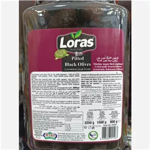 زیتون سیاه سایز بزرگ لوراس Loras