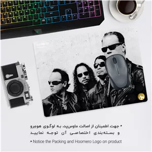 ماوس پد هومرو مدل A6103 طرح متالیکا - با بهترین کیفیت