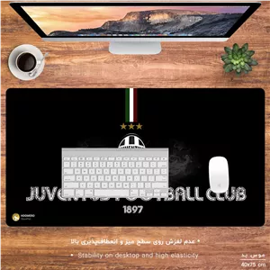 ماوس پد هومرو مدل MX224 طرح تیم باشگاه فوتبال یوونتوس - با بهترین کیفیت