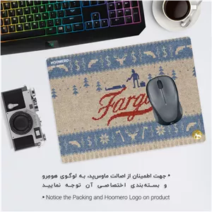 ماوس پد هومرو مدل A7267 طرح Fargo - با بهترین کیفیت