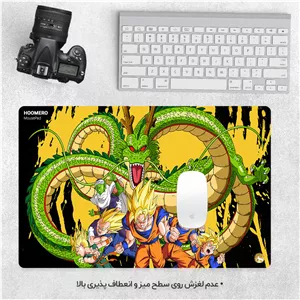 ماوس پد هومرو مدل ML132-SIZE2437 طرح انیمه Dragon Ball - با بهترین کیفیت