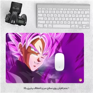 ماوس پد هومرو مدل ML128-SIZE2437 طرح انیمه Dragon Ball - با بهترین کیفیت