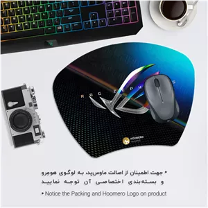 ماوس پد هومرو مدل MC038 طرح Asus Computer hardware company - با بهترین کیفیت