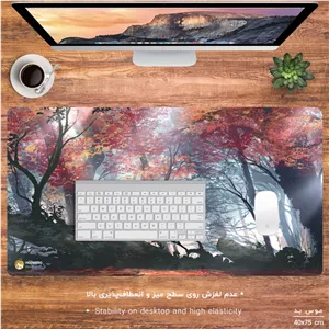 ماوس پد مخصوص بازی هومرو مدل MX1340 طرح بازی سامورایی Sekiro - با بهترین کیفیت