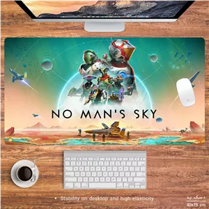 ماوس پد هومرو مدل MX2634 طرح No Mans Sky - با بهترین کیفیت