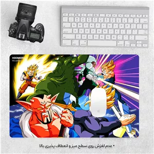 ماوس پد هومرو مدل ML126-SIZE2437 طرح انیمه Dragon Ball - با بهترین کیفیت