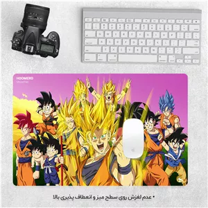 ماوس پد هومرو مدل ML123-SIZE2437 طرح انیمه Dragon Ball - با بهترین کیفیت
