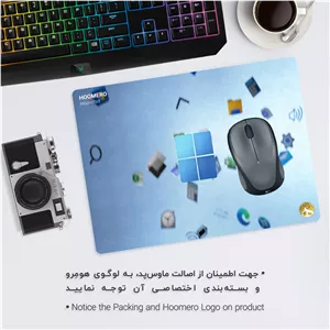ماوس پد هومرو طرح Microsoft Windows Company Technology Company مدل A1807 - با بهترین کیفیت
