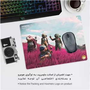 ماوس پد هومرو مدل A6908 طرح بازی No Mans Sky - با بهترین کیفیت