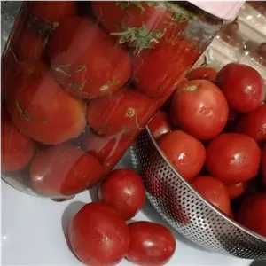 ترشی ،شور گوجه فرنگی 750 گرمی