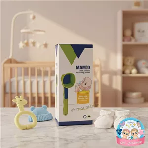 پیمانه شیر خشک هوشمند MAMIO مدل کشویی و قابل تنظیم (BPA Free)