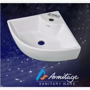 روشویی کنج آرمیتاژ 40 بدون پایه-پس کرایه