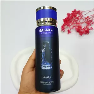 اسپری خوشبو کننده بدن مردانه گلکسی مدل SAVAGE حجم 200 میلی لیتر