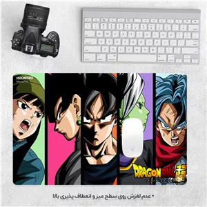ماوس پد هومرو مدل ML129-SIZE2437 طرح انیمه Dragon Ball - با بهترین کیفیت