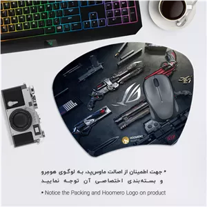 ماوس پد هومرو مدل MC040 طرح Asus Computer hardware company - با بهترین کیفیت