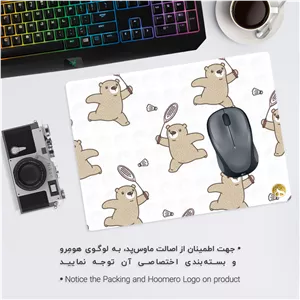 ماوس پد هومرو مدل A4876 طرح تد و خرس - با بهترین کیفیت
