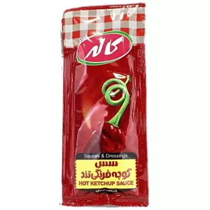 سس فلفل تند ساشه 20 گرمی کاله بسته 300 عددی
