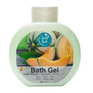شامپو ژل حمام طالبی فرش فیل Fresh Feel مدل Melonحجم 750 میل